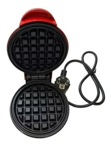 Mini Wafflera Electrica Antiadherente