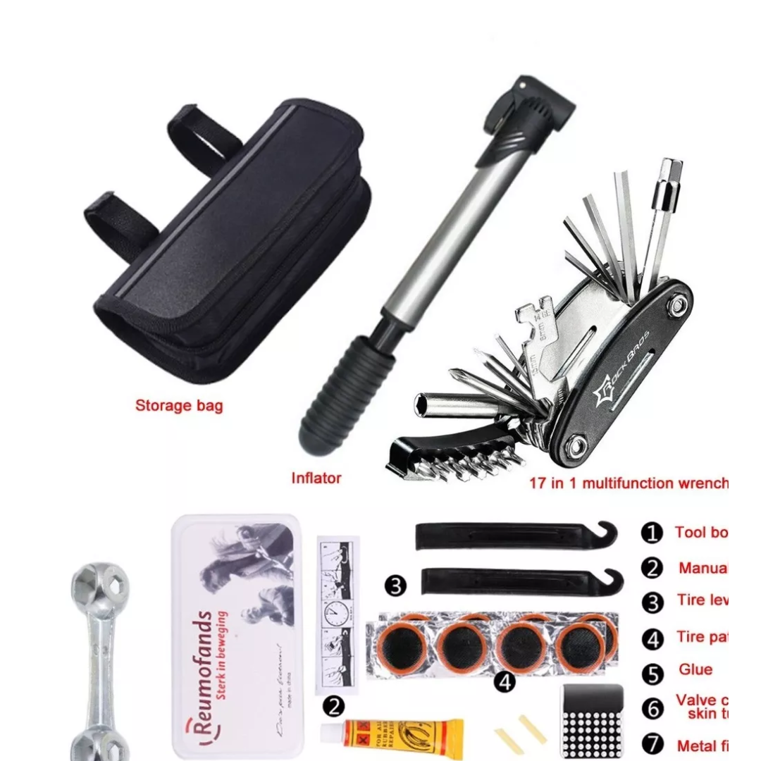 Kit Herramienta Bicicleta Con Kit De Des