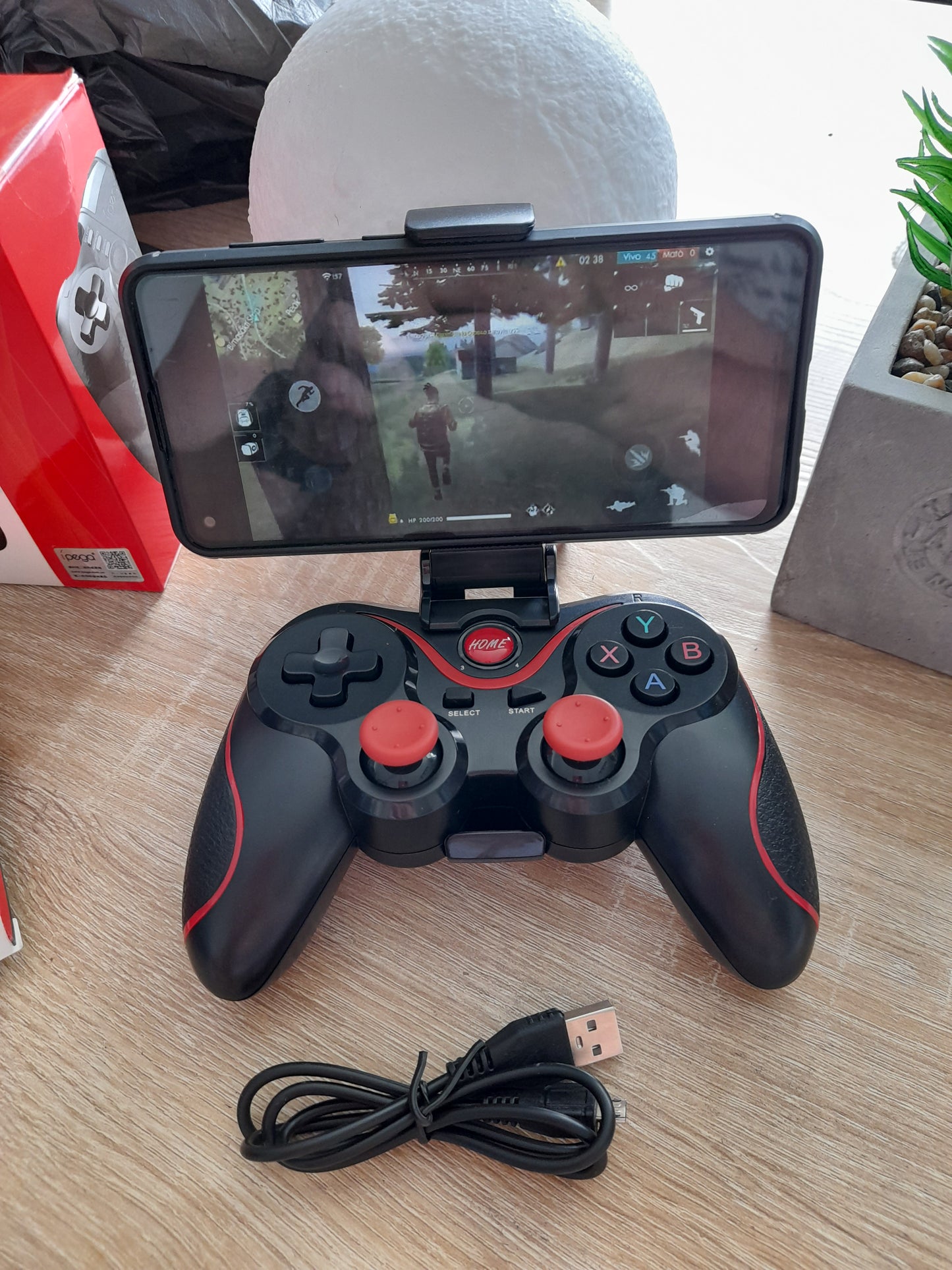 CONTROL CON BLUETOOTH PARA CELULAR