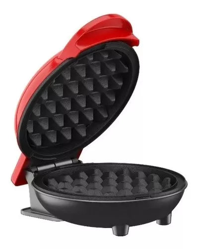 Mini Wafflera Electrica Antiadherente