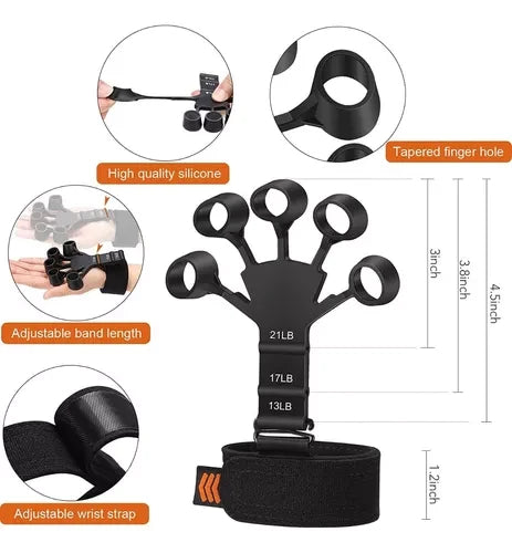 Ejercitador de dedos entrenador muscular