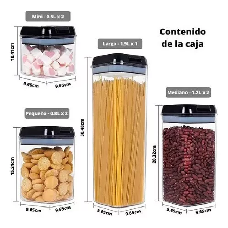 Organizador de Granos x7 compartimientos