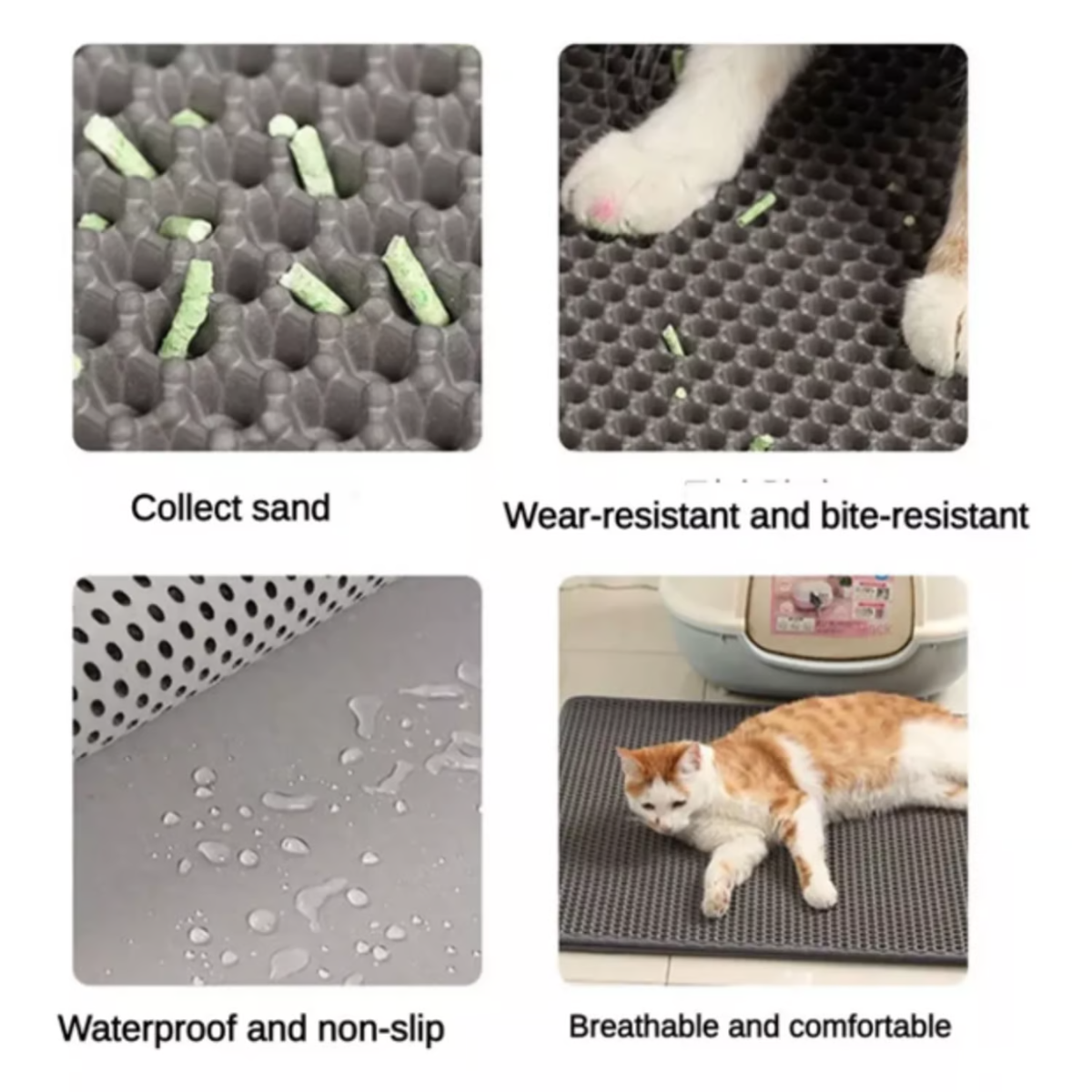 Tapete arena para gato pd-65