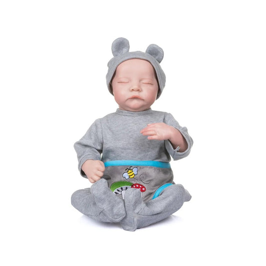 Gray helmet for bikers