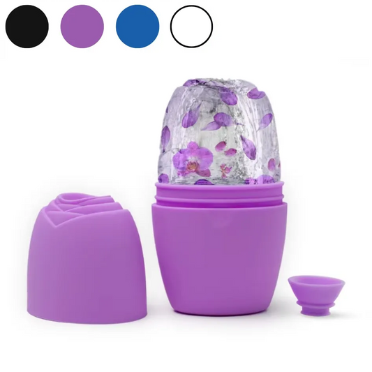 Molde Hielo Masajeador Exfoliante Facial