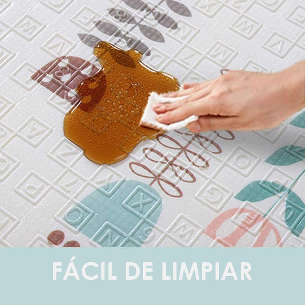 Tapete Antigolpe Plegable Doble faz Bebe