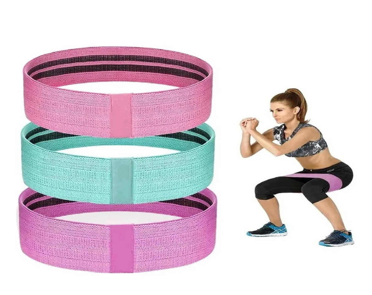 Set 3 Banda Elastica Tela