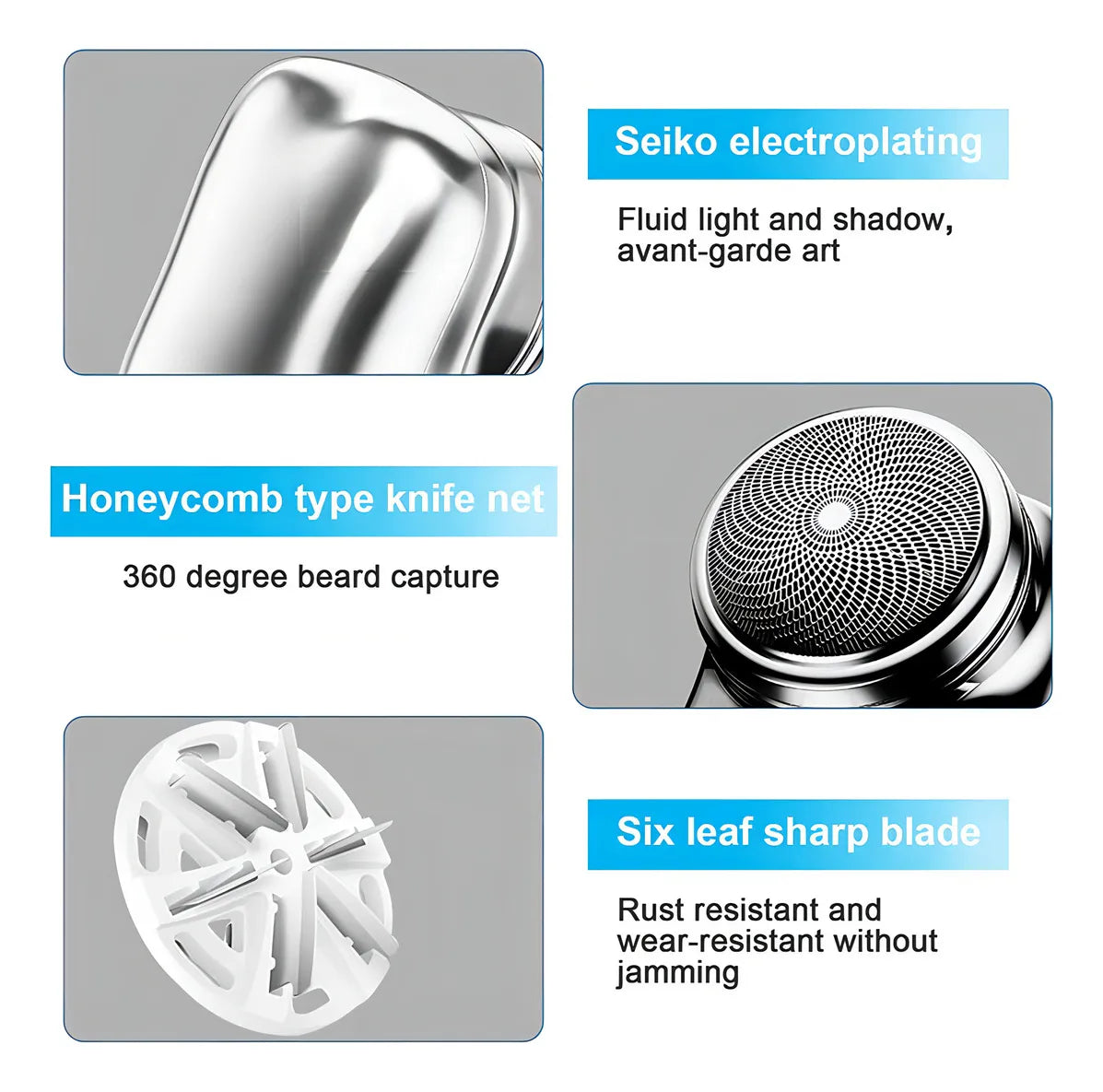 Mini Afeitadora Eléctrica Portátil shave