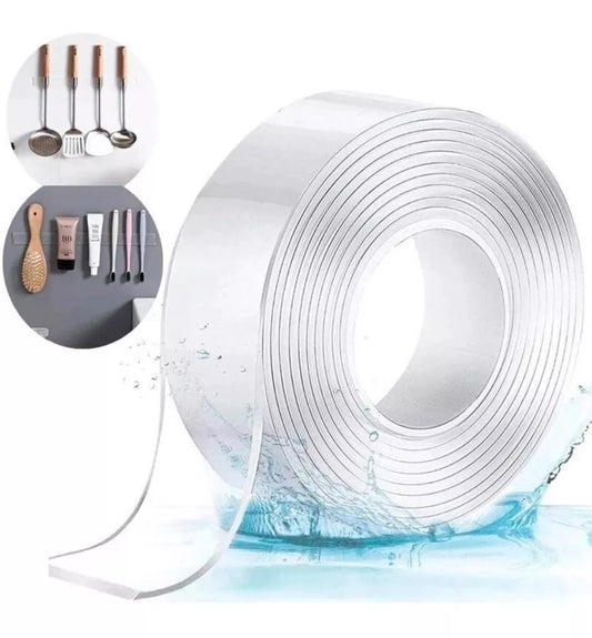 Cinta Doble Faz Adhesiva Silicona