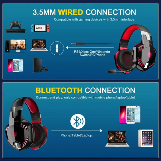 AUDIFONO INALAMBRICO GAMER G2000 PRO