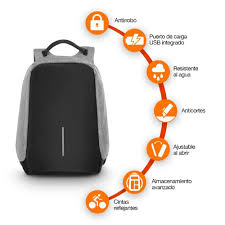 Maleta Antirrobo Morral Puente de carga